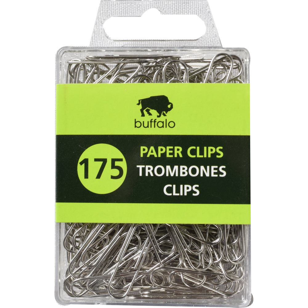 Trombones métalliques Buffalo 28 mm - Paquet de 175