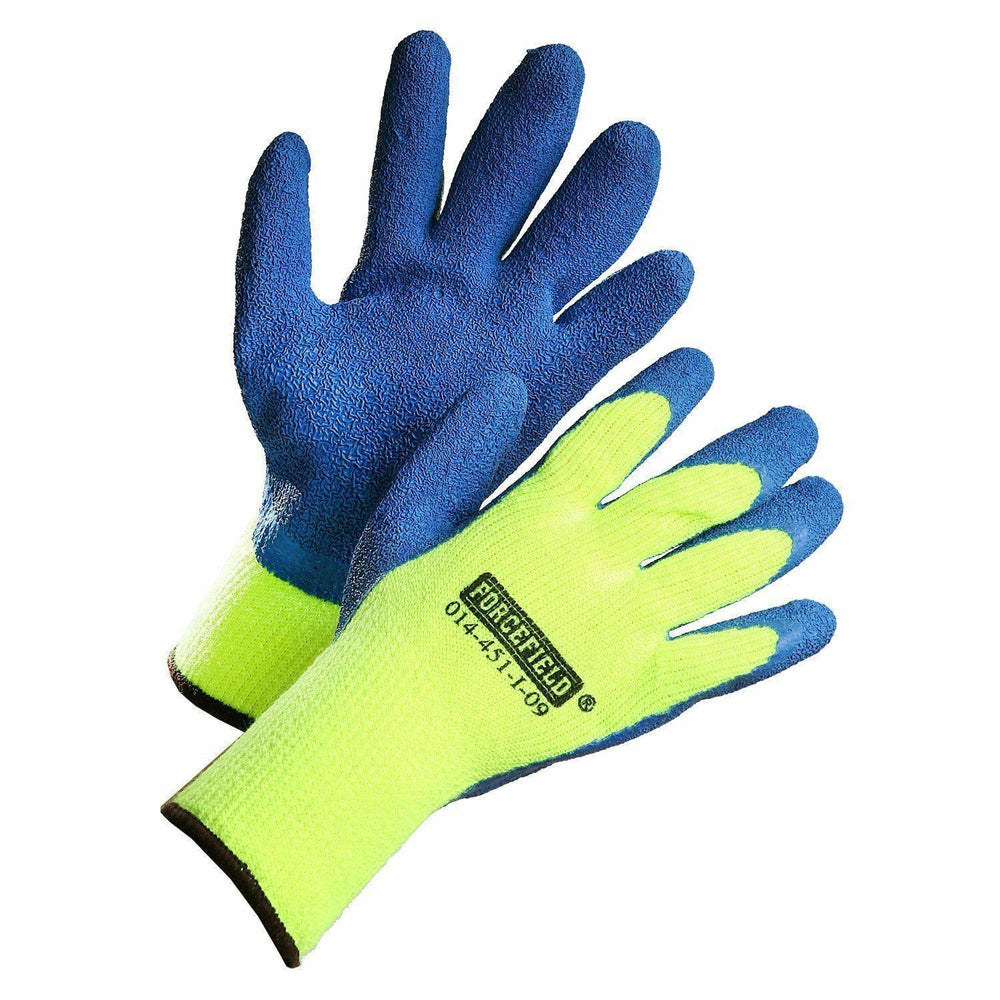 Forcefield Winter Glove - Yellow - Rubber Palm-coated - Small - (014-451-i-07)