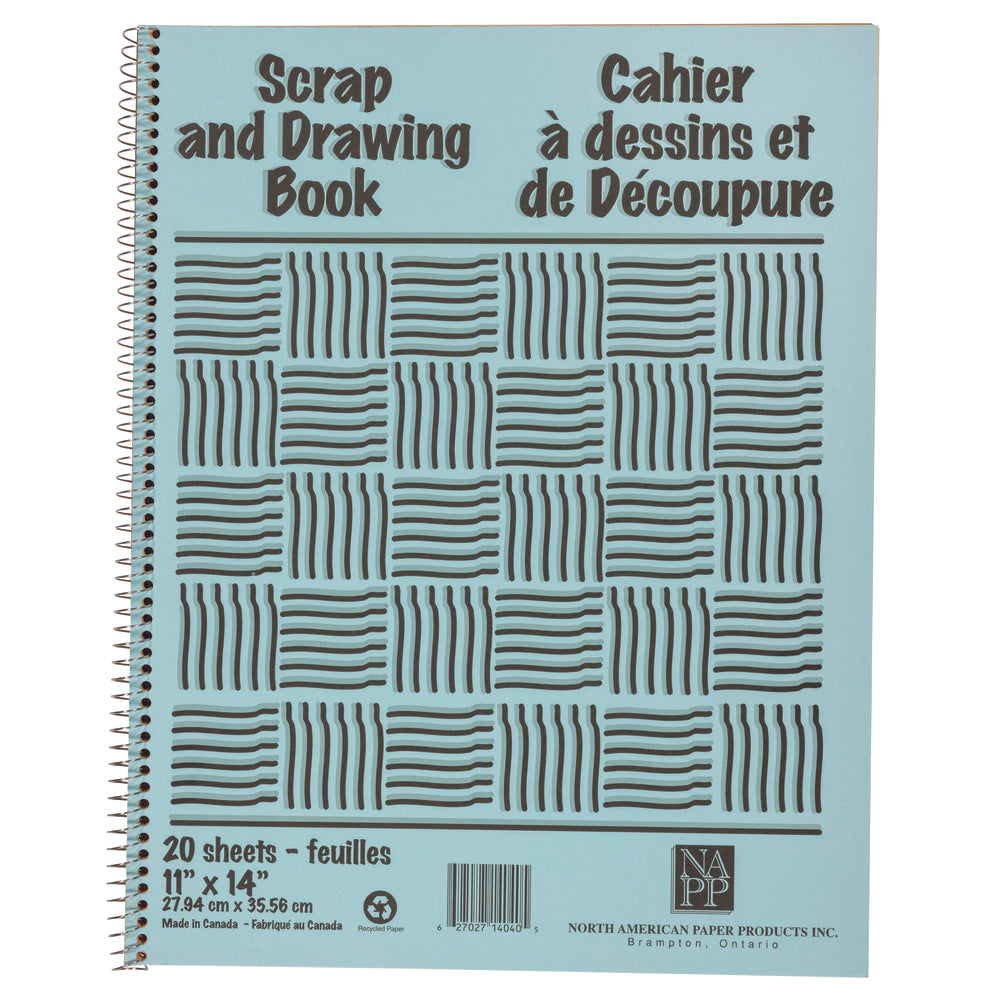 Album de scrapbooking en spirale de North American Paper Inc. - 11" x 14"