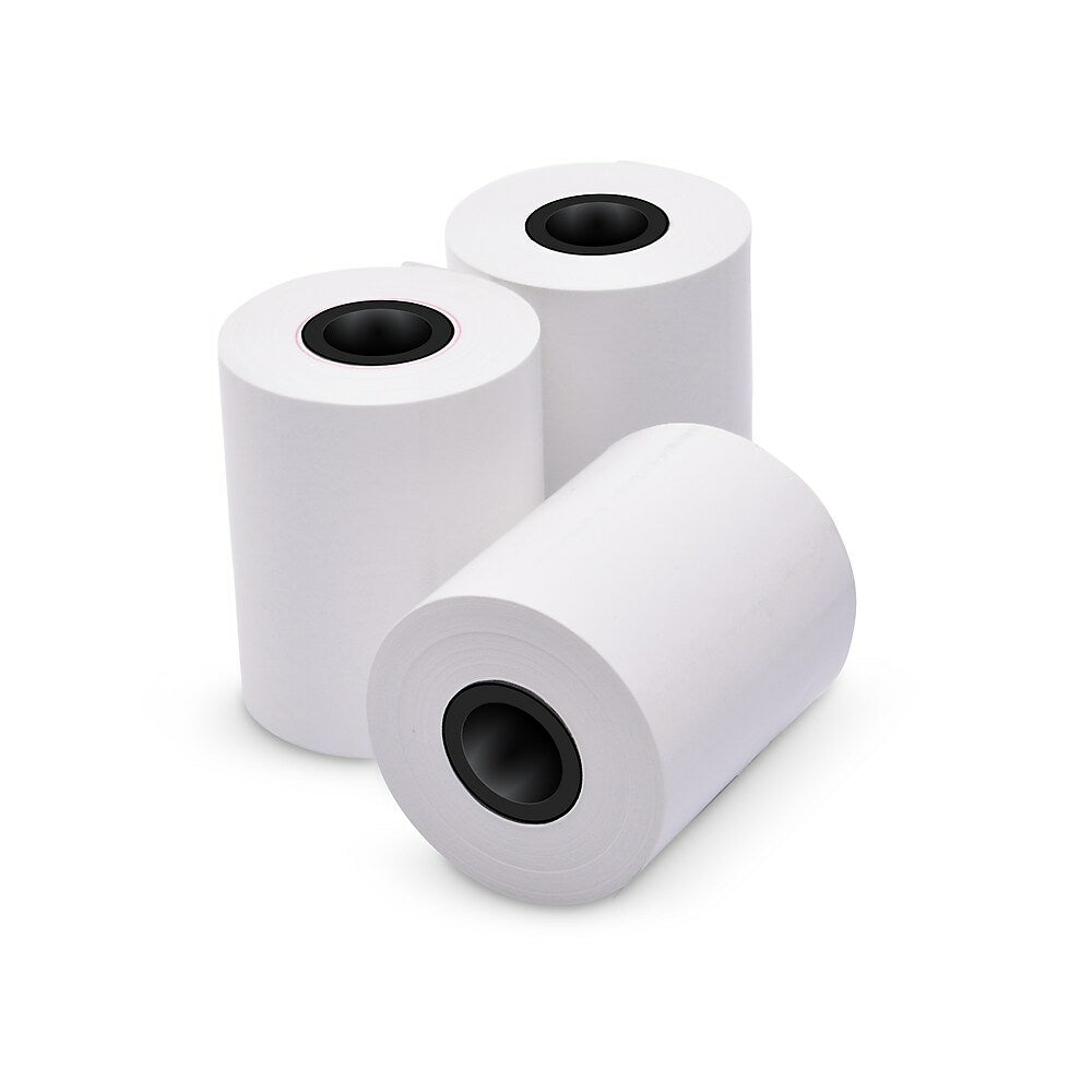 Rouleau de papier thermique Staples, 2-1/4" x 75', paquet de 30
