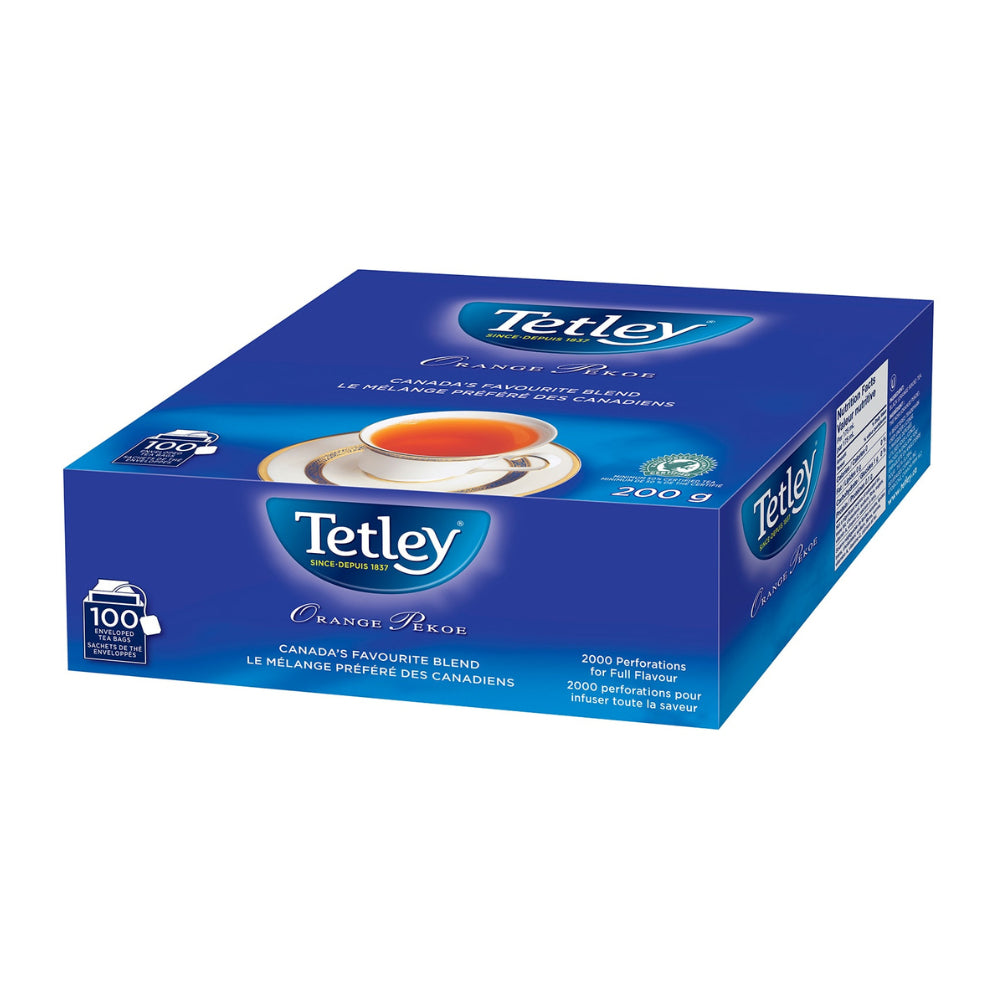 Tetley Orange Pekoe Tea Bags - 100 Pack