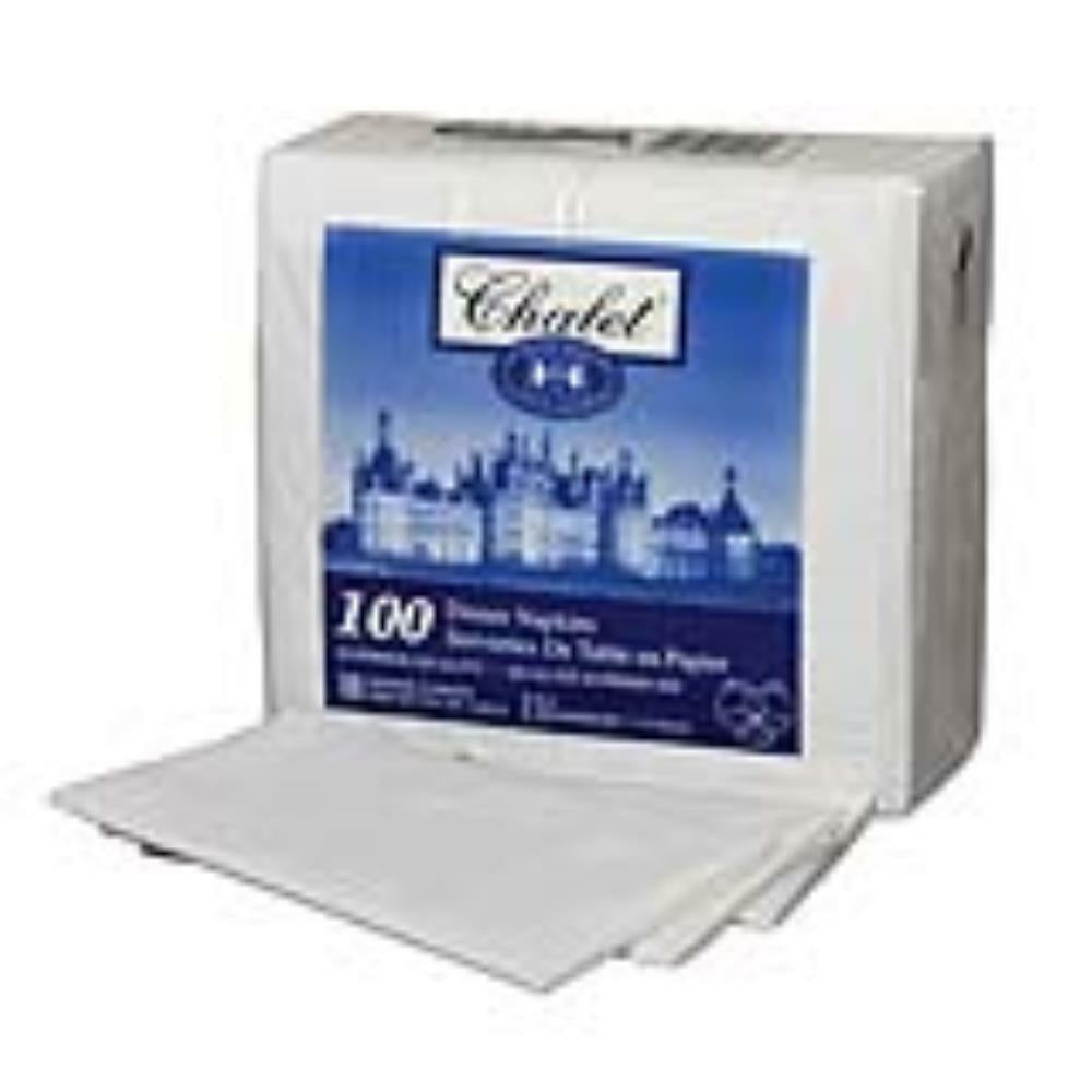 Serviettes, 2 épaisseurs, 100/paquet