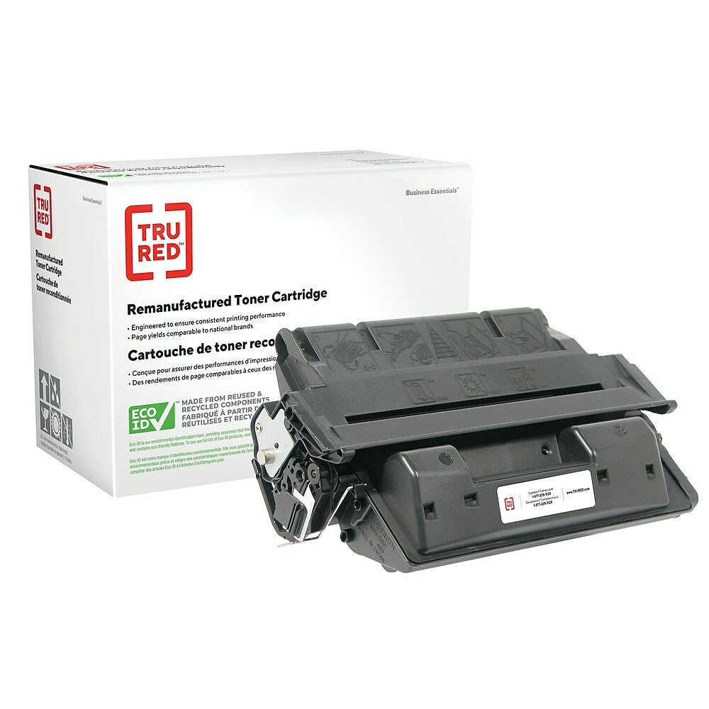 Cartouche de toner reconditionnée HP 27X TRU RED C4127X - Rendement élevé - Noir