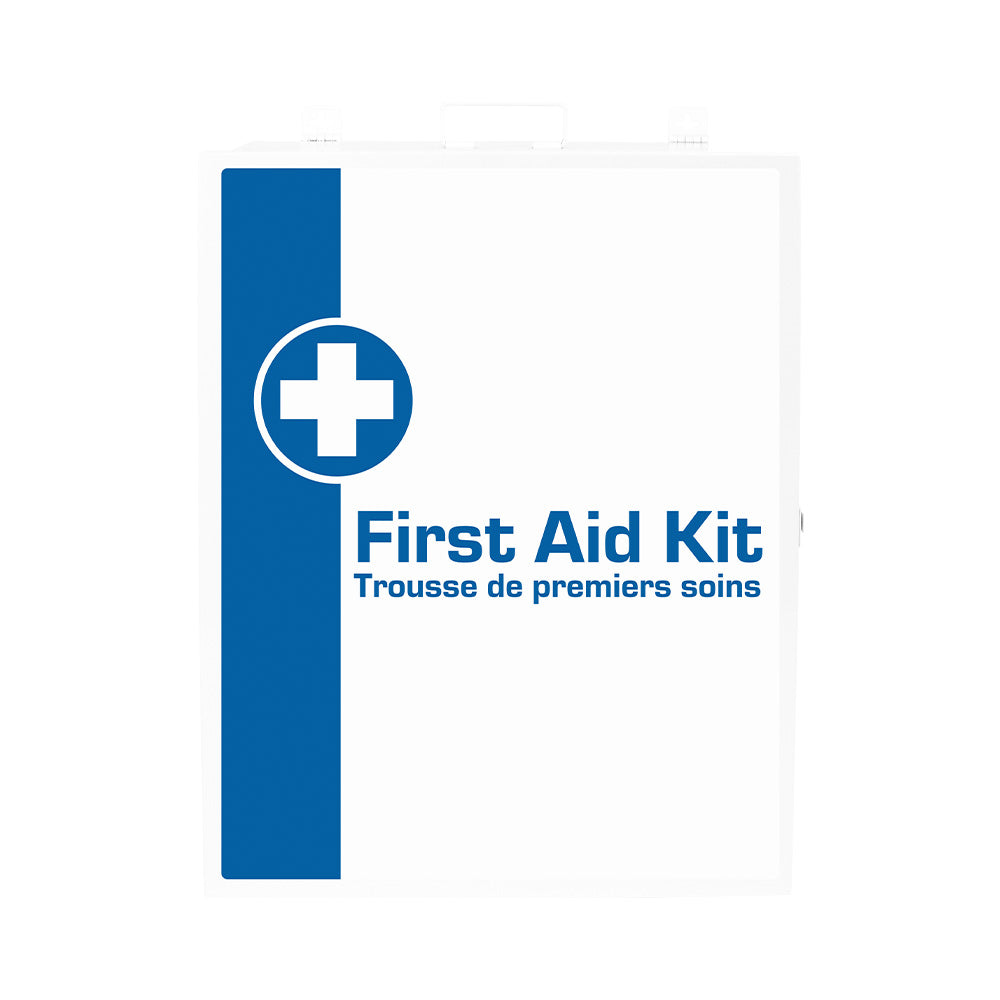 Wasip M6 First Aid Metal Wall Cabinet - White - 15.5" x 20" x 6"