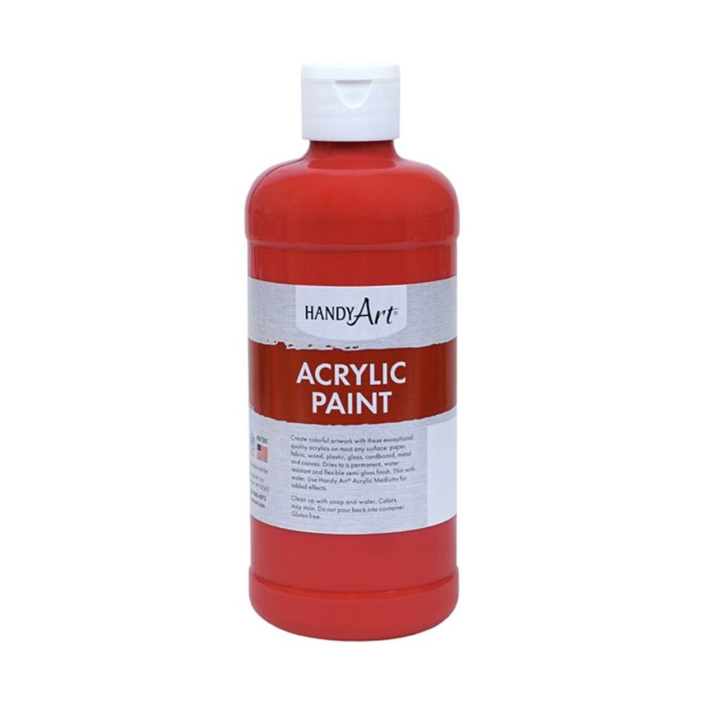 Handy Art Acrylic Paint, Primary Magenta, 473ml.