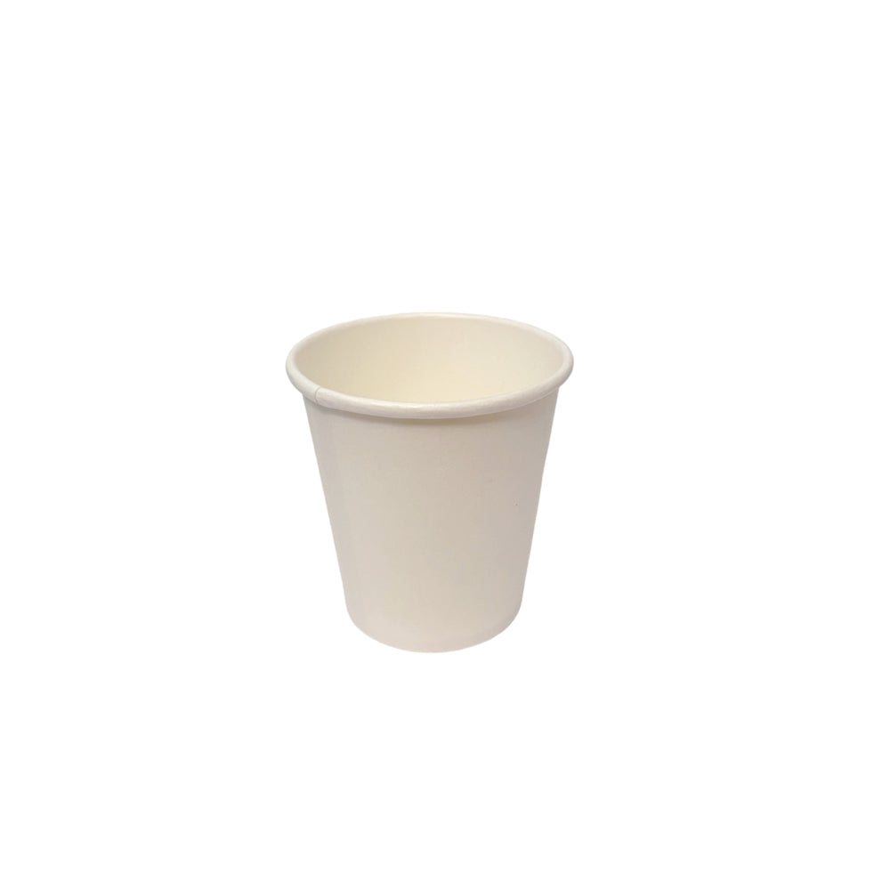 Gobelet en papier écologique de 170 ml (6 oz) - Blanc - Paquet de 1 000