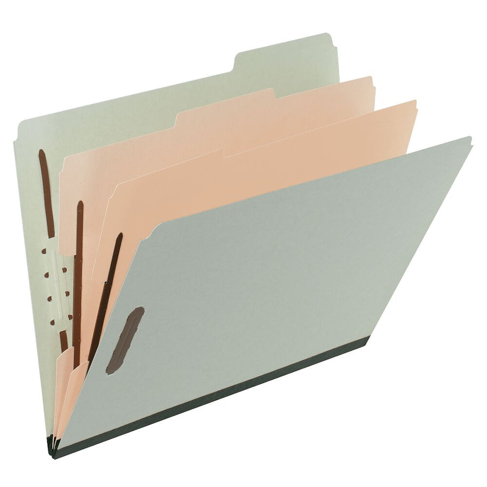 Chemises de classement Pendaflex en carton comprimé - Format lettre - Vert - Paquet de 3
