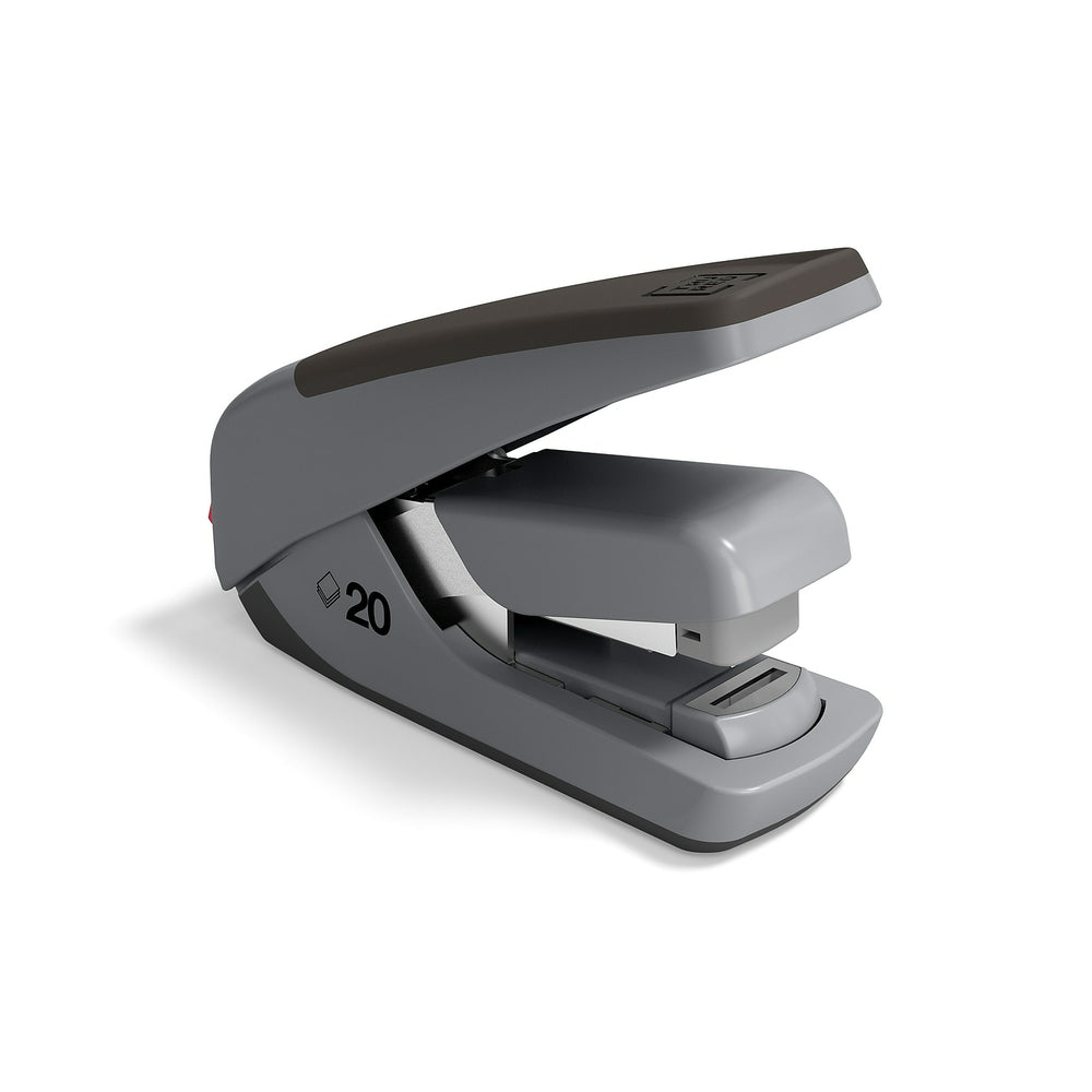 TRU RED One-Touch CX4 Desktop Stapler - 20-Sheet Capacity - Black/Gray