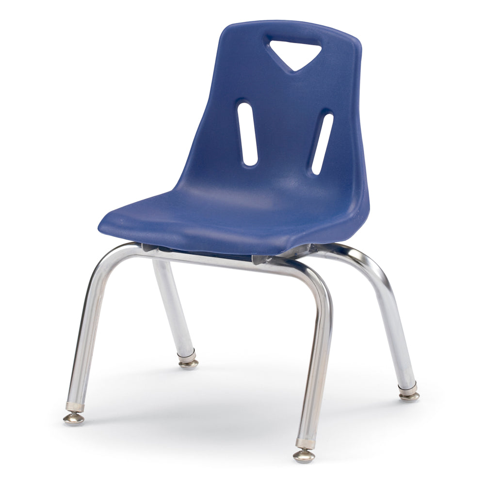 Jonti-Craft Berries Stacking Chair - 12" H - Blue