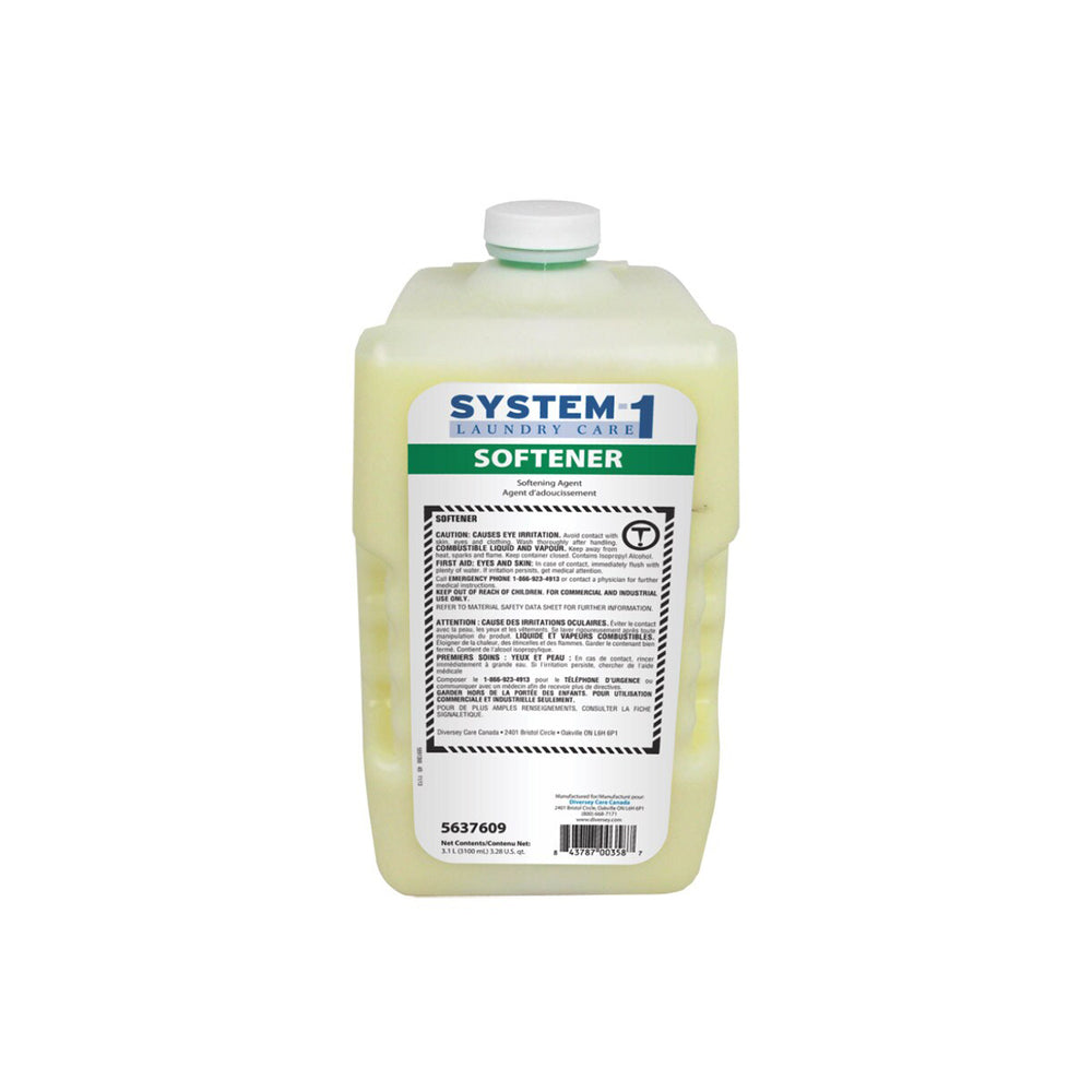 Adoucissant pour lessive Diversey System 1 - 3,1 L - Lot de 2