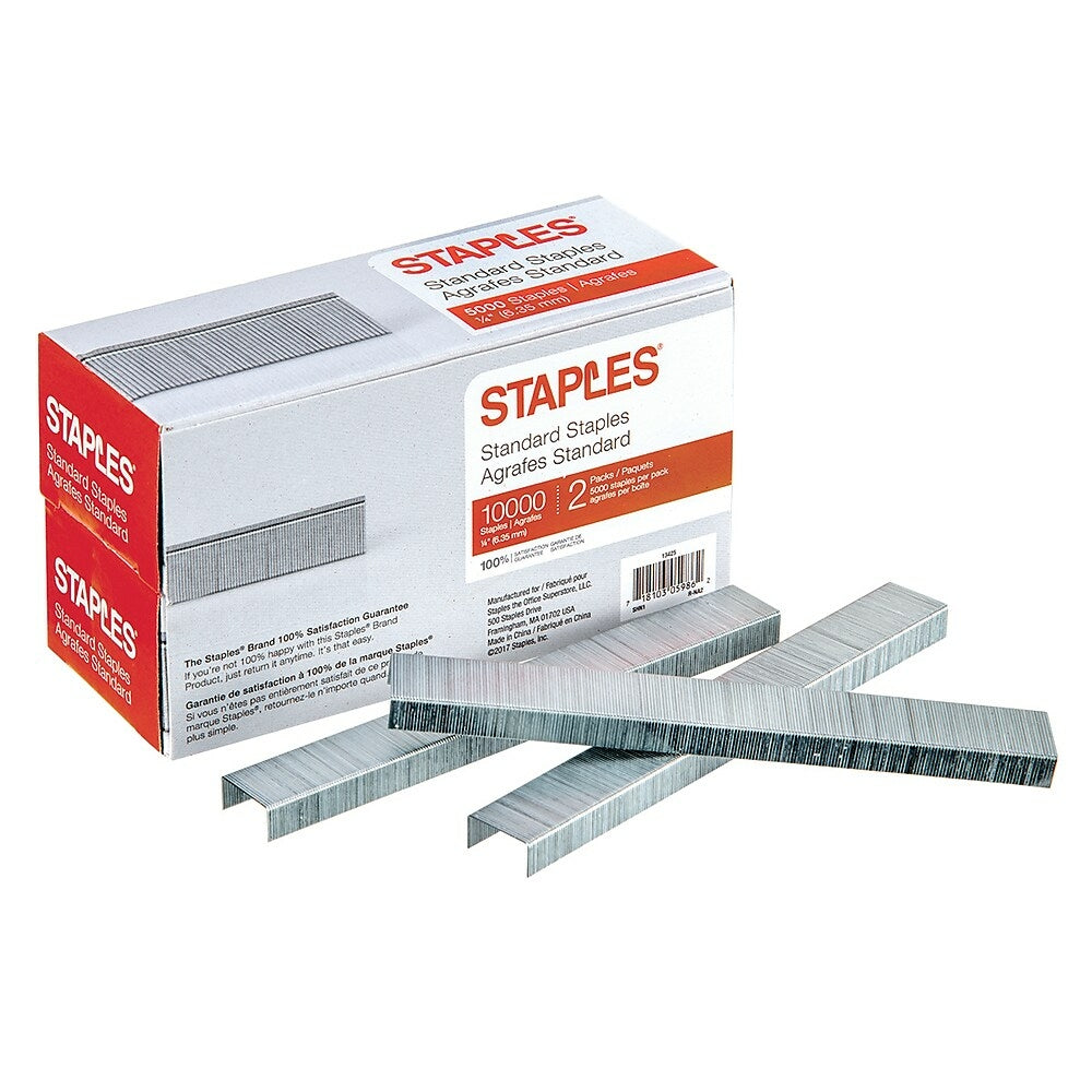 Agrafes standard Staples - paquet de 10 000