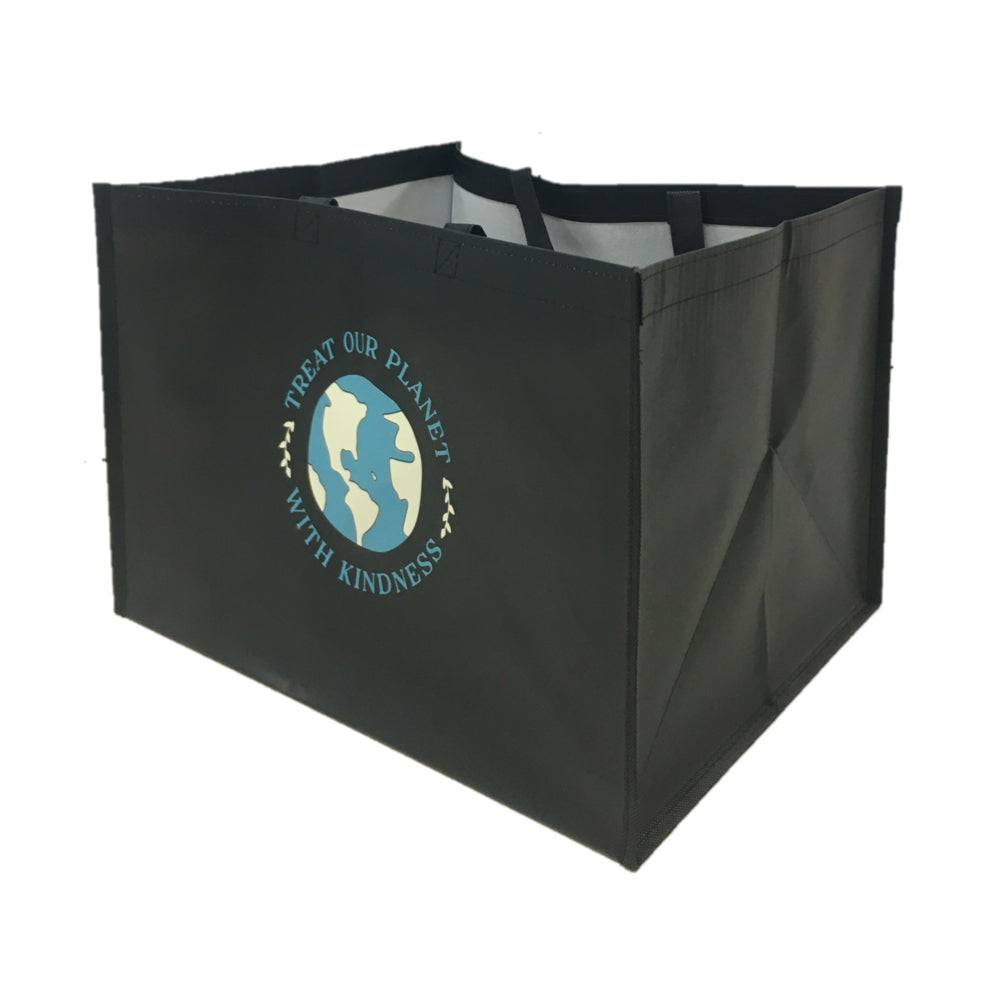 Sac Staples à fond large avec double poignée - 17" x 14" x 12" - 125 g/m² - Laminé - Paquet de 100