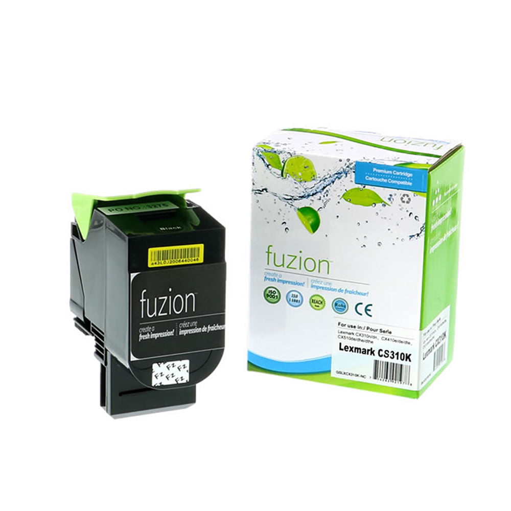 fuzion Lexmark 70C1HK0 Compatible Toner Cartridge - Standard Yield - Black