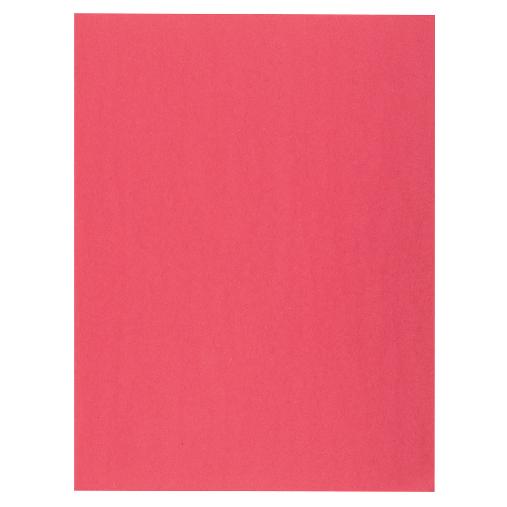 Papier de construction North American Paper Inc. – 24" x 36" – Écarlate – 48 feuilles