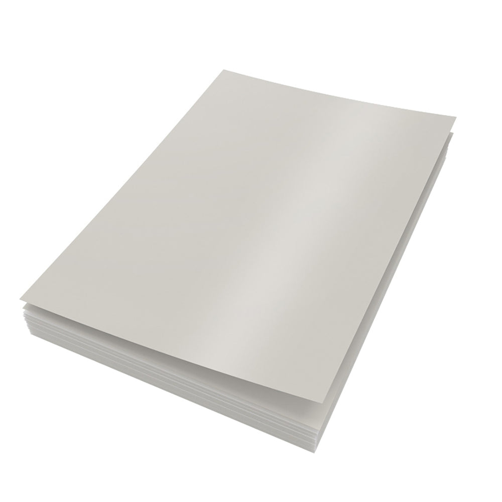 Papier de couverture BriteHue 65 lb, gris, 10" x 13", 100/pqt
