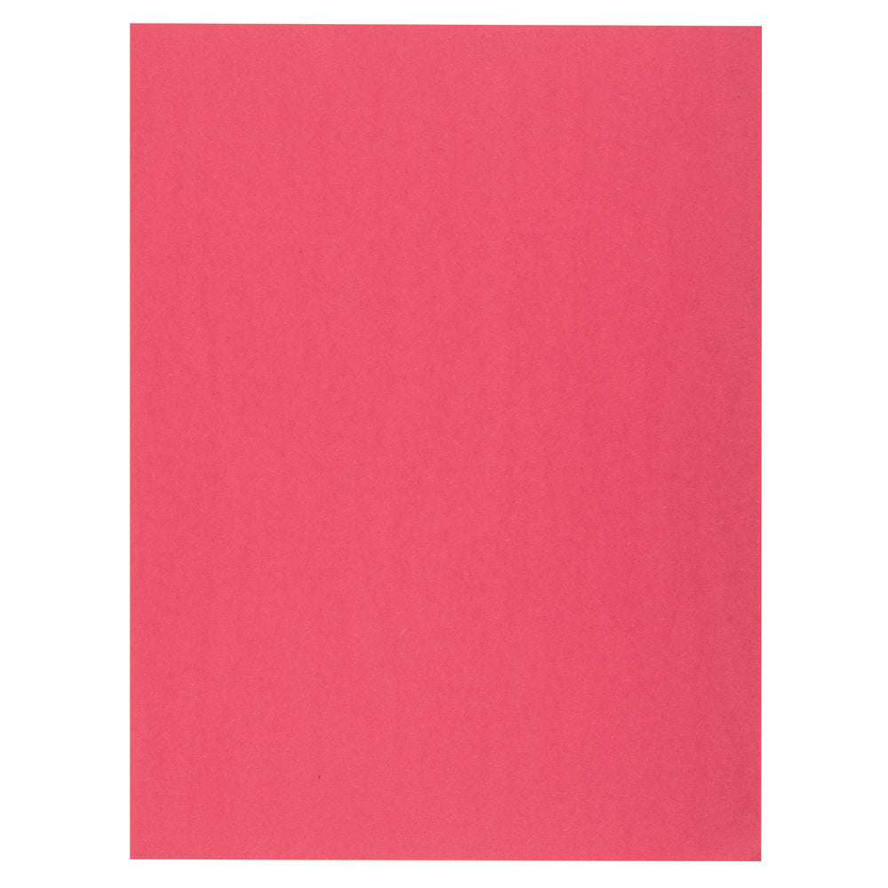Papier de construction North American Paper Inc. – 45,7 x 61 cm – Écarlate – 48 feuilles