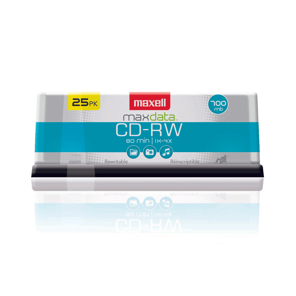 CD-R enregistrables une seule fois Maxell - 700 Mo - Pack de 25