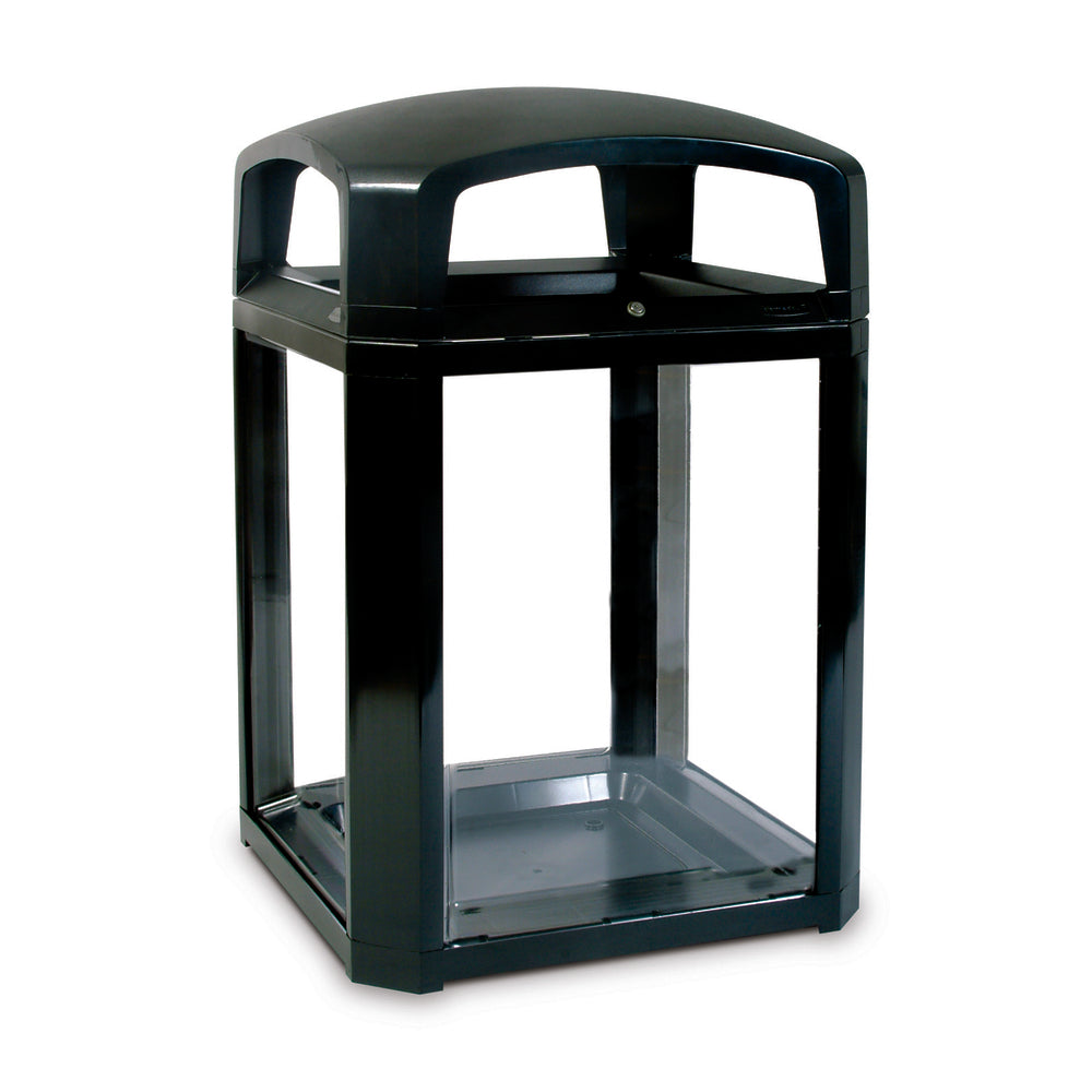Landmark Series Classic Containers with Domed Top - Black