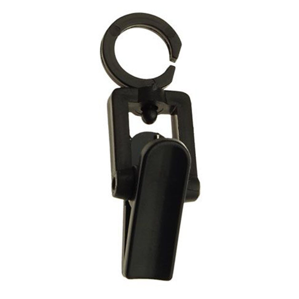 Eddie's Hang-Up Display Ltd. Clever Clip - Black - 100 Pack