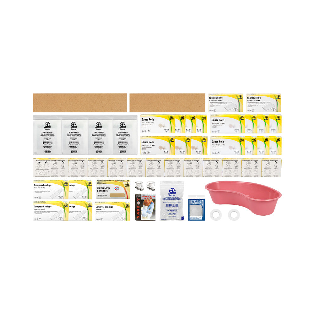 Wasip Ontario WSIB Level 2 Unitized Kit Refill for 6-199 Employees