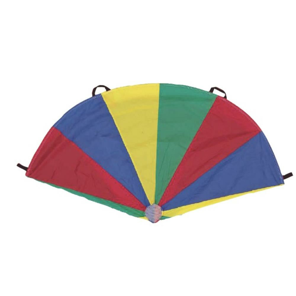 360_Athletics Multi-Coloured Parachute, 6' with 6 handles.