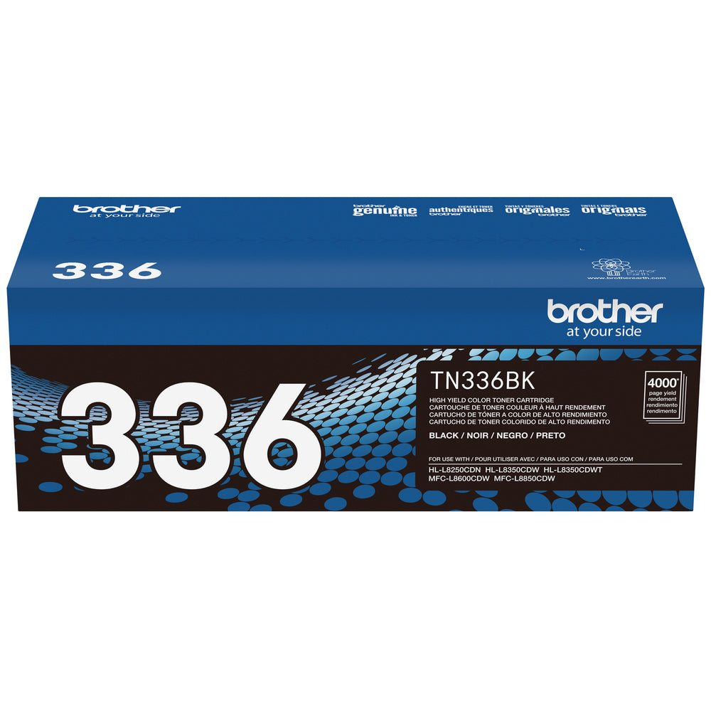 Brother TN336 High-Yield Black Toner Cartridge