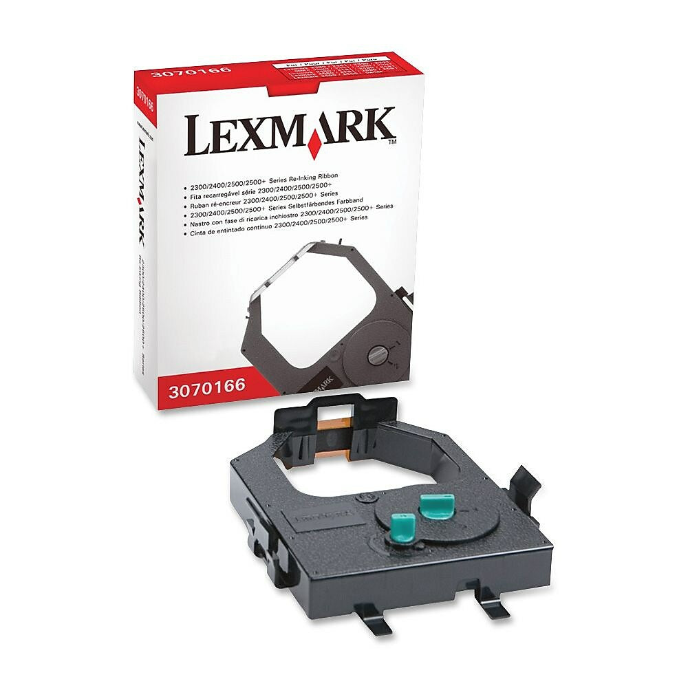 Ruban de réencrage standard Lexmark 3070166 23xx - 24xx - 25xx - 25xx+ (3070166)