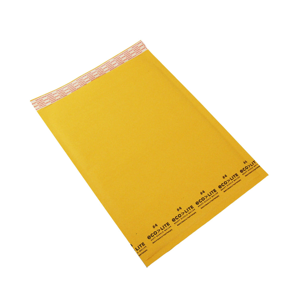 Polyair Ecolite Bubble Mailers - #4 9.5" x 14.5" - 25 Pack
