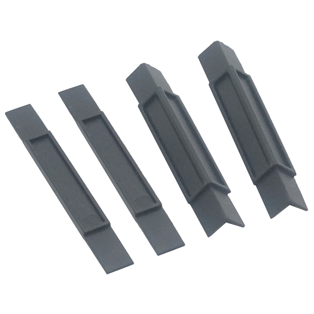 Korr Plastic Supports For Tray - Black - 4 Pack