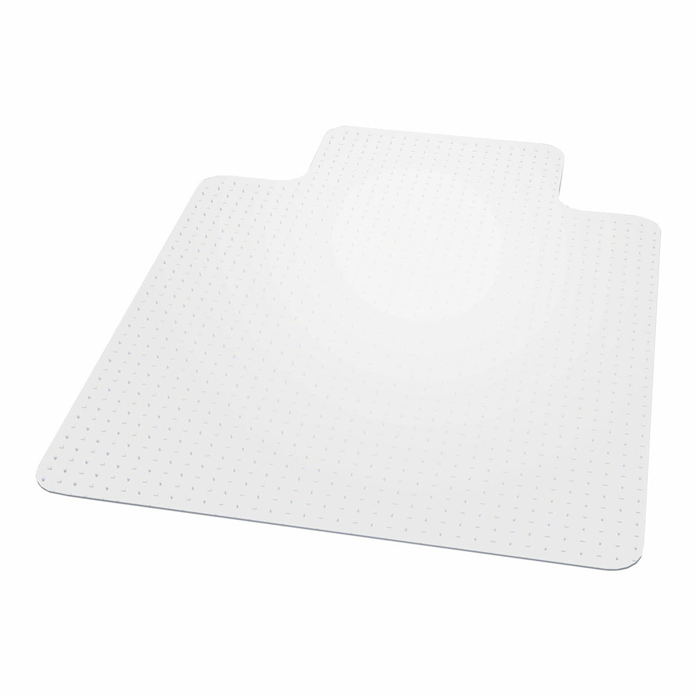 Tapis de chaise Staples pour moquette à poils longs avec rebord – 45" x 53" – Transparent