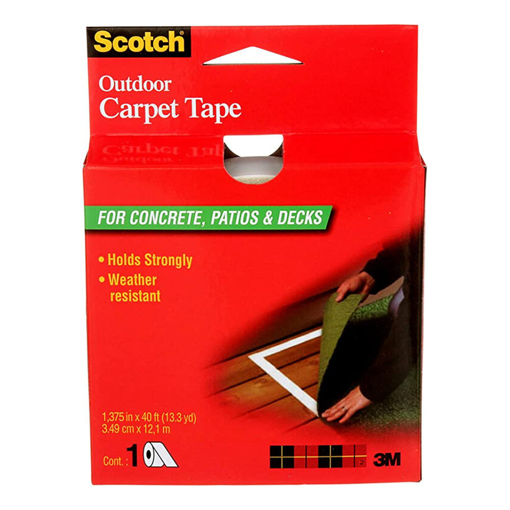 3M Scotch Outdoor Carpet Tape - Black