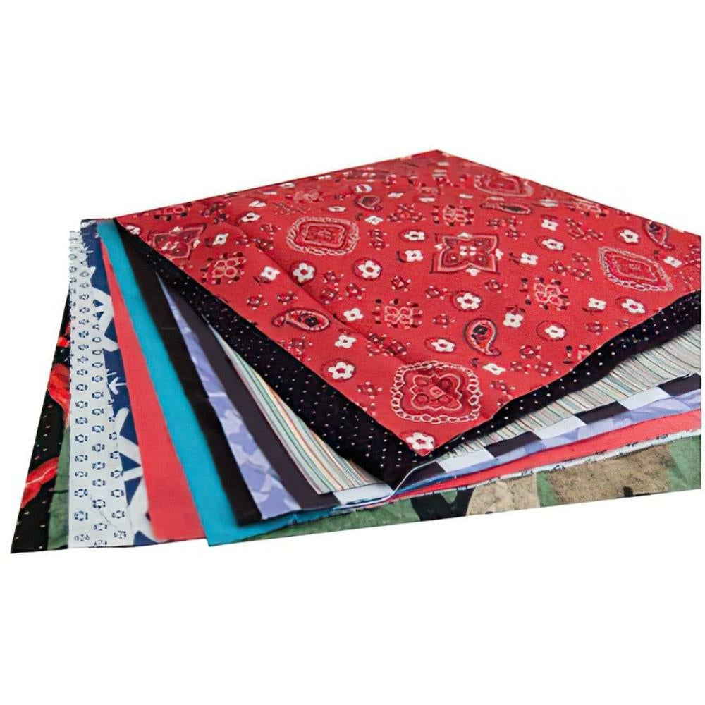 Hygloss Fabric Squares - 12 Pack