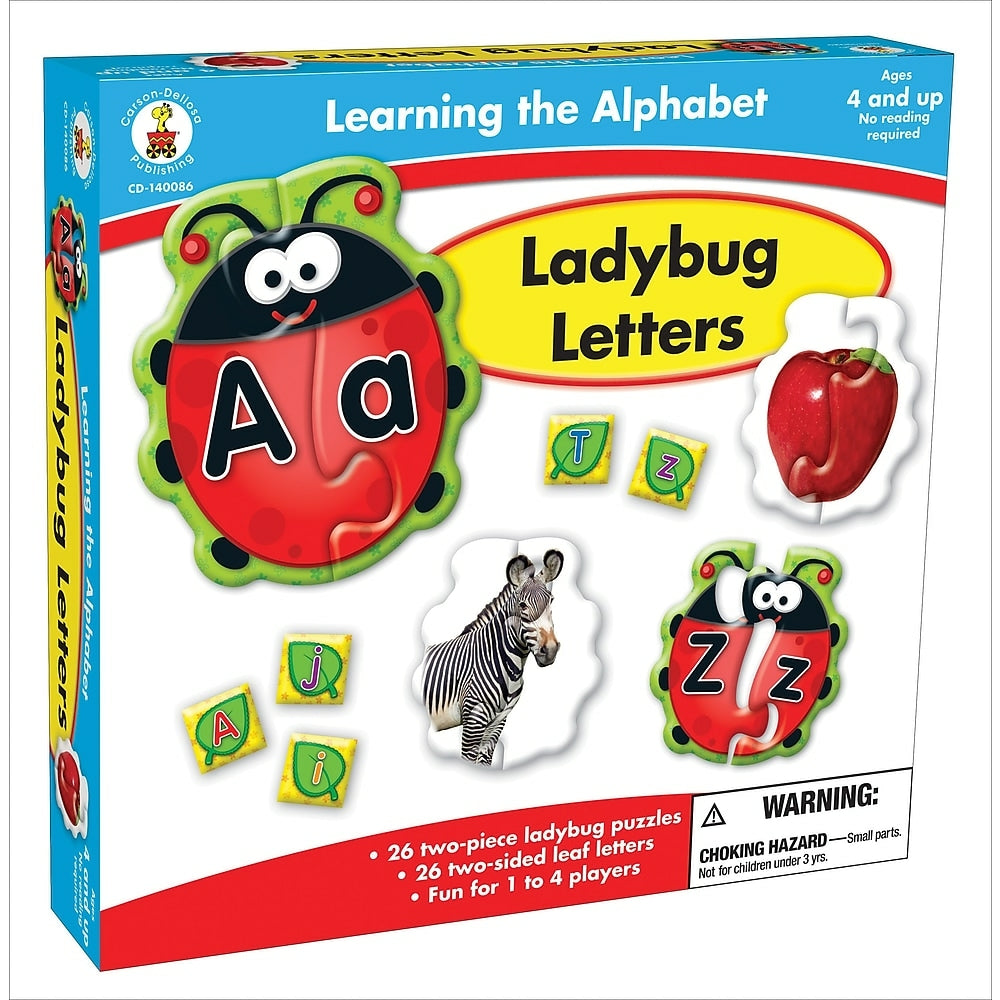 Jeu de société Carson Dellosa : Lettres de coccinelle (140086)