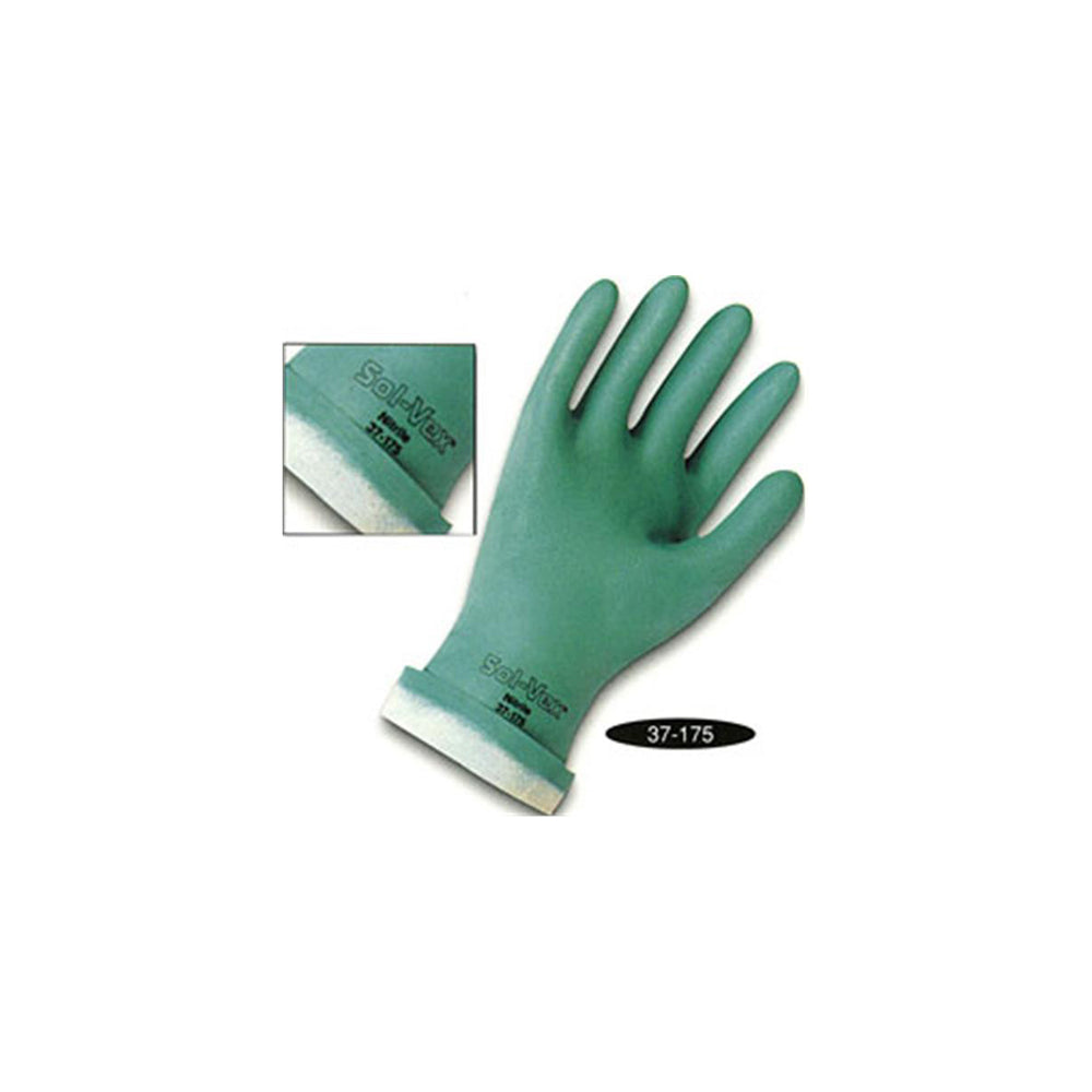 Gants en nitrile Ansell Sol-Vex - Vert