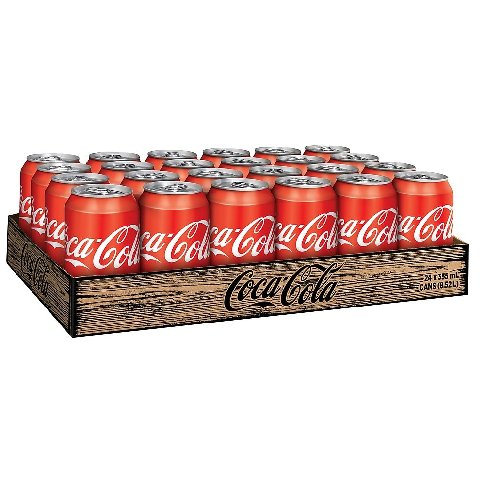 Coca-Cola - Canettes de 355 ml - Paquet de 24