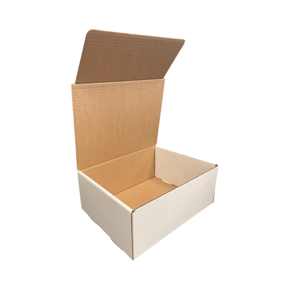 Abbey Literature Mailers - 12-1/8" x 9-1/4" x 5" - White - 50 Pack