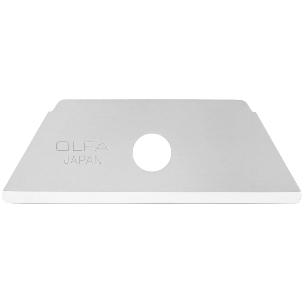 Lames de sécurité à double tranchant et pointe arrondie OLFA RSKB-2 - Argent - Paquet de 10
