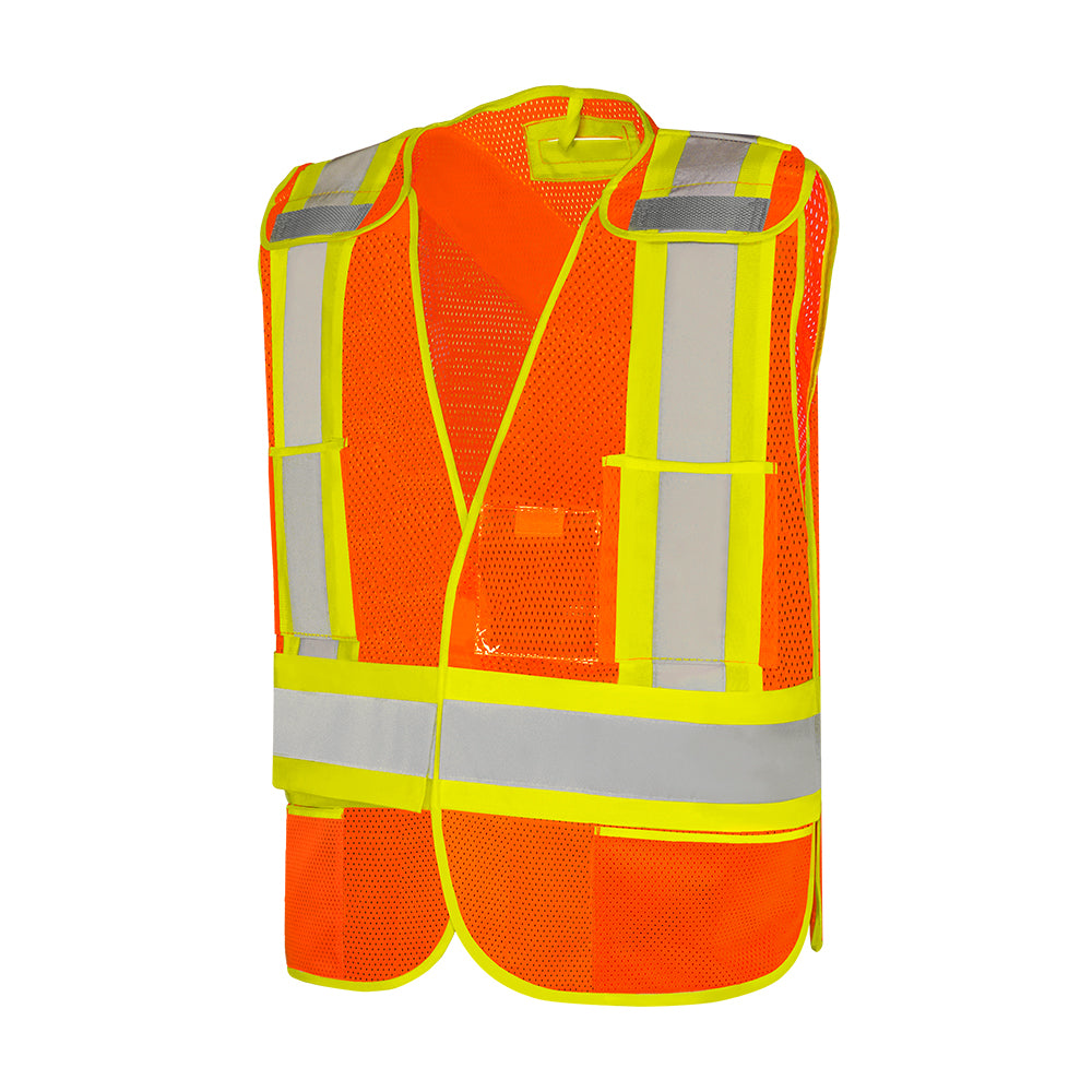 Gilet de sécurité universel Wasip à cinq points et cinq poches