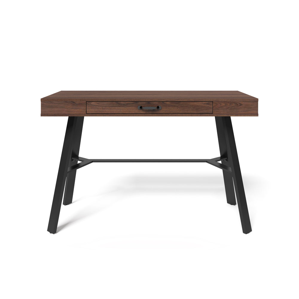 Whalen James 48"W Writing Desk - Brown/Black