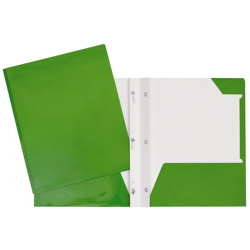 Portefeuille en carton laminé Geocan - À griffes - Vert clair