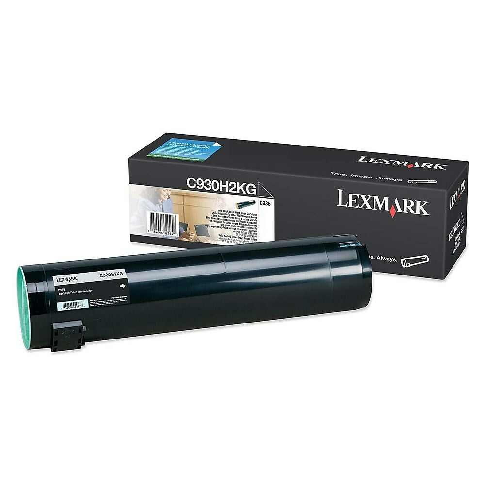 Lexmark C935 Toner Cartridge - Laser - High Yield - OEM - Black - (C930H2KG)