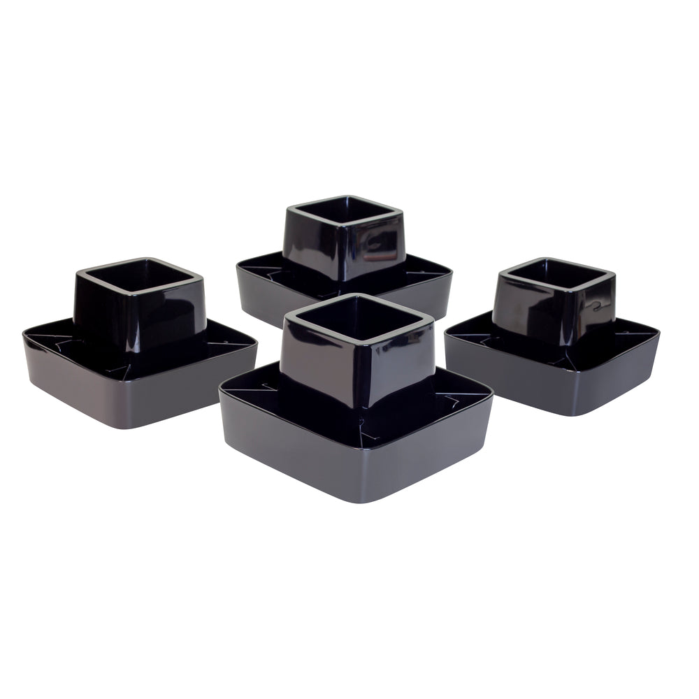 Storex Modern Gloss Spinning Organizer - Black