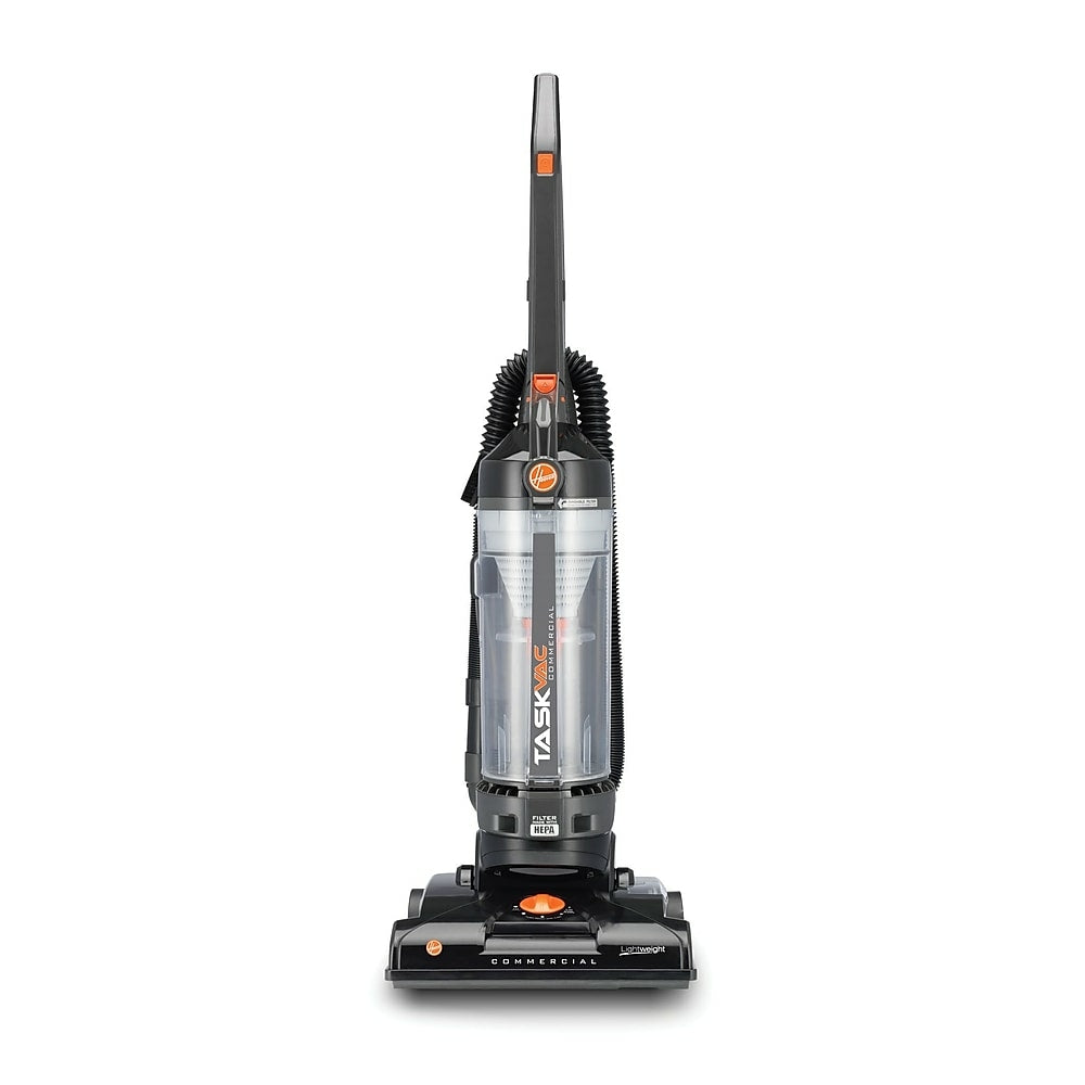 Aspirateur vertical sans sac Hoover Task Vac Commercial, noir