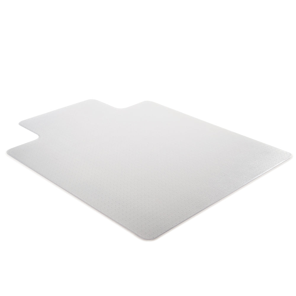 Tapis Deflecto SuperMat pour moquette à poils moyens – 45" x 53" avec rebord – Bord biseauté