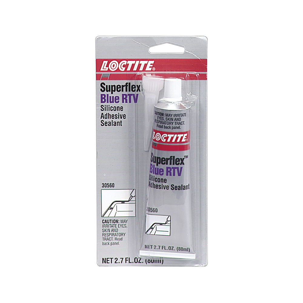 Loctite Superflex Blue RTV Silicone Sealant - Blue