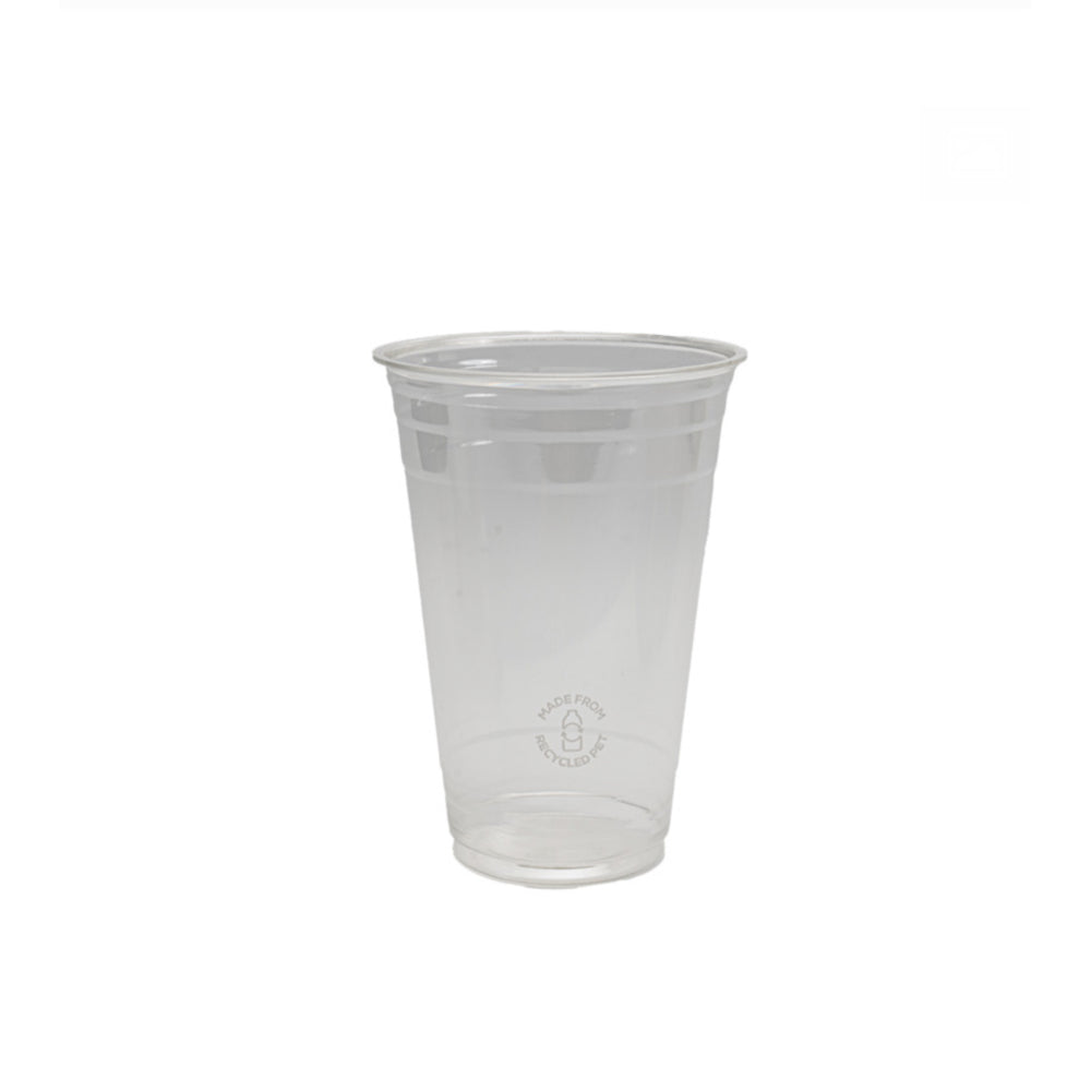 Gobelet isotherme transparent en RPET de 20 oz Eco-Packaging - Paquet de 1 000