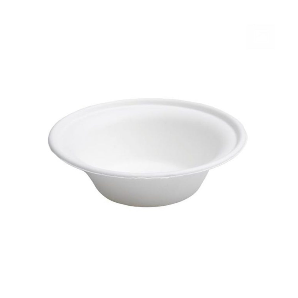 Eco-Packaging Compostable Sugarcane Bowls - 12oz - 1000 Pack