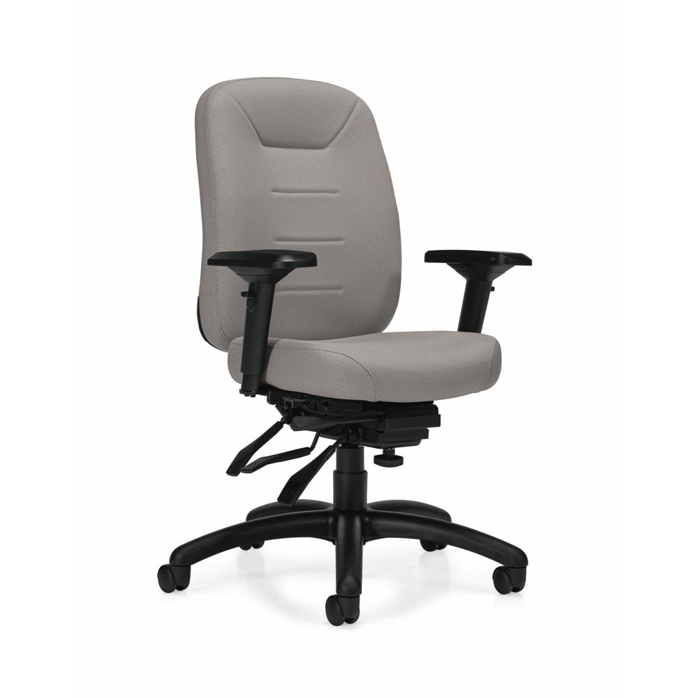 Fauteuil multi-bascules à dossier haut Global ErgoComfort Petite - Beige