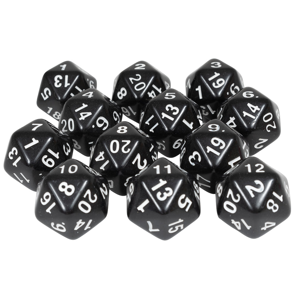 Learning Advantage 20-Sided Polyhedra Dice - 12 Pack