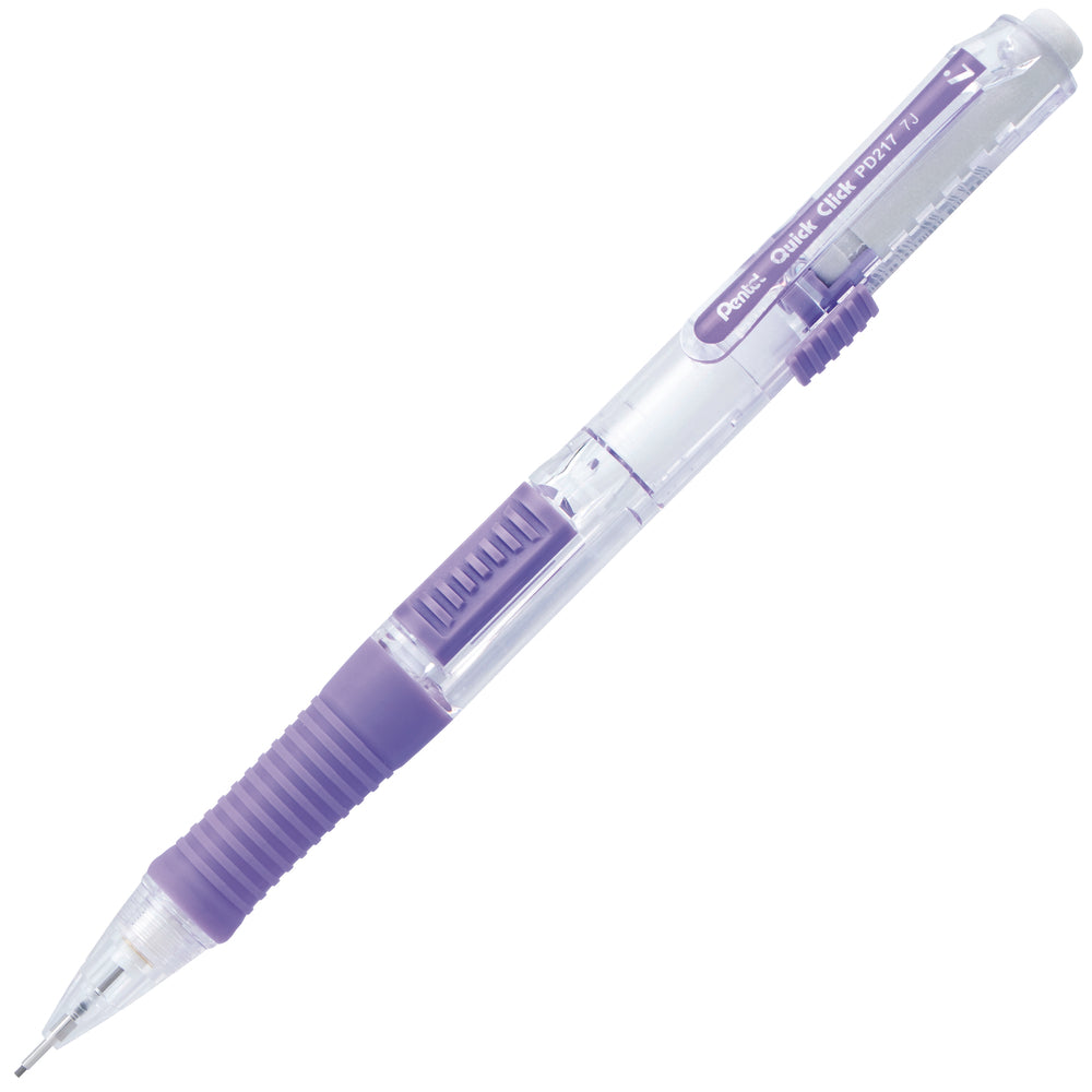 Pentel - Crayon mécanique Quick Click - 0,7 mm - Corps violet